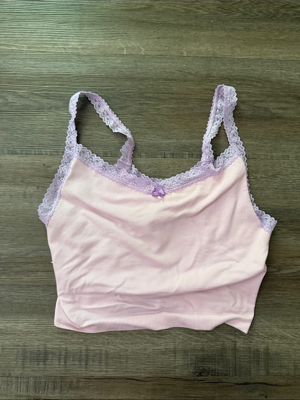 Lace tank top